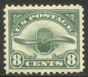 U.S. #C4 CHOICE Mint XF/SUP NH w/ Cert - 1923 8c Propellor 