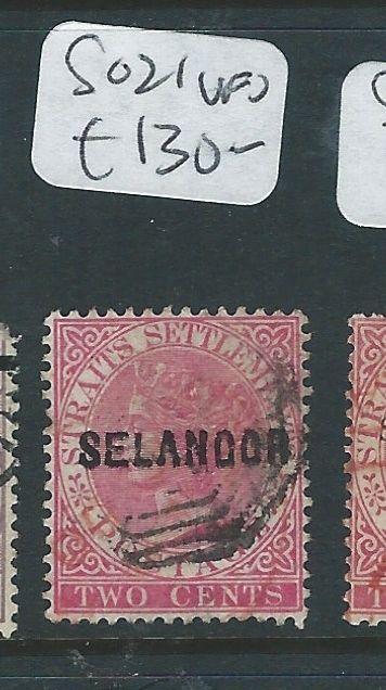 MALAYA SELANGOR (P0510B) 2C QV  SG 21  VFU