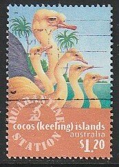 1996 Cocos Islands - Sc 322 - used VF - 1 single - Imported Animals
