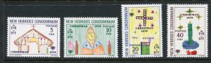 New Hebrides #292-5 MNH