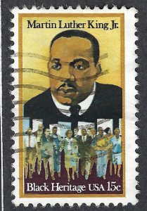 United States #1771 15¢ Martin Luther King Jr.  (1979). Used.