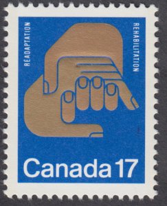 Canada - #856 Helping Hands - MNH