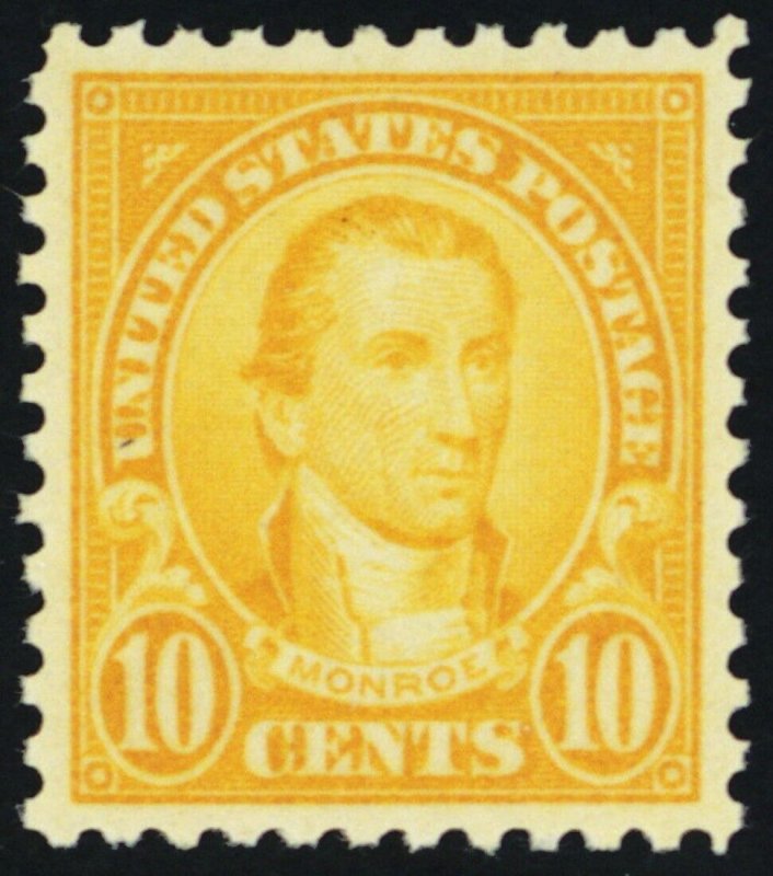 562, Mint XF NH 10¢ - Stunning Stamp With Bright Color - Stuart Katz