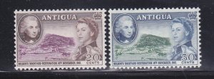 Antigua 127-128 Set MH Lord Nelson