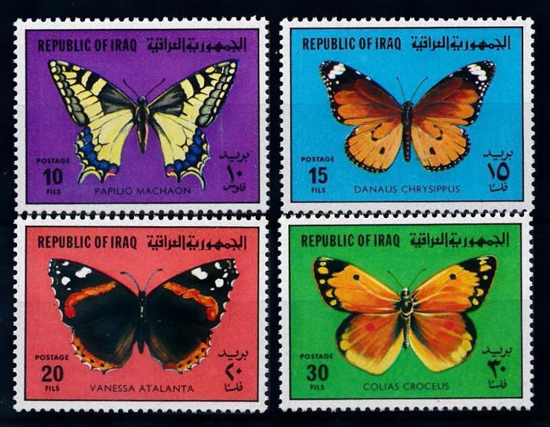 [65660] Irak Iraq 1980 Butterflies  MLH
