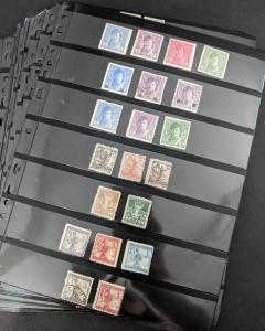 EDW1949SELL : YUGOSLAVIA Old Time Mint & Used collection. Nicely displayed.