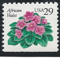 US #2486, African Violet, M-NH*-