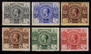 Bermuda 1921 George V Tercentenary of Representative Inst., Part Set [Unused]