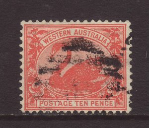 1903 Western Australia 10d Wmk V & Crown Good Used SG123