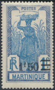 Martinique    SC# 125  MLH   see details & scans