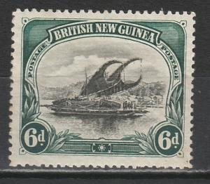 PAPUA 1901 LAKATOI BRITISH NEW GUINEA 6D  HORIZ WMK 