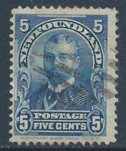 Newfoundland #85 Used 5c George V