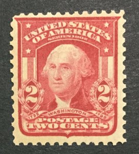 MOMEN: US #319 MINT OG LH #31814