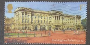 GB  2014 BUCKINGHAM PALACE c2014 1ST CLASS.SG3589 USED