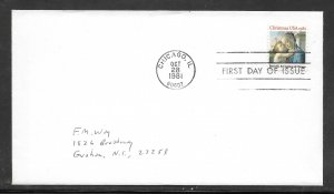 Just Fun Cover #1939-40 FDC Cachet Cover (12488)