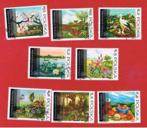 Poland #1987-1994  VF used   Environment   Free S/H