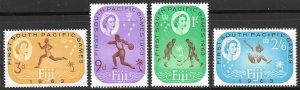 Fiji Scott 199-202 MNH 1st South Pacific Games (at Suva) Set of 1963