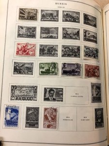 INTERNATIONAL COLLECTION IN SCOTT ALBUM – PORTUGAL TO RUSSIA – 423335