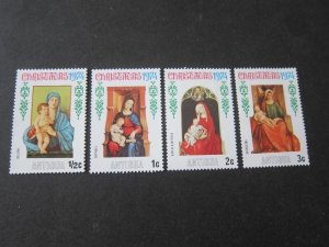 Antigua 1974 Sc 353-6 (pemcil back) Christmas Religion set MNH