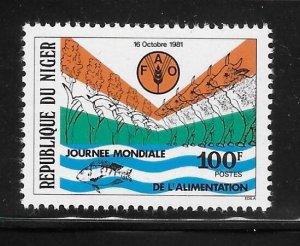 Niger 1981 World Food Day Sc 556 MNH A2019