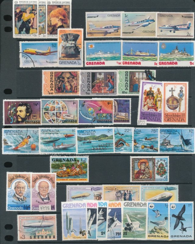 Grenada Grenadines QV/QE M&U Collection(Apx 200) HP83