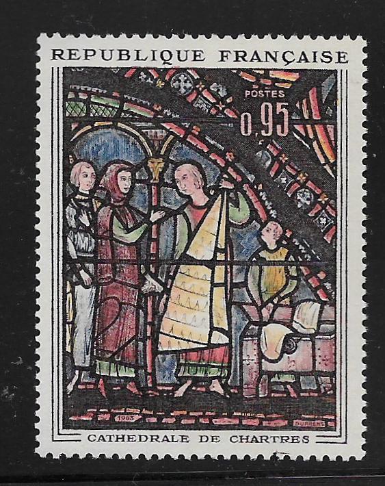 FRANCE, 1077, MNH, ART TYPE 1963