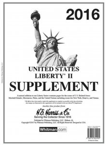 H E Harris Liberty 2 2016 Stamp Album Supplement ( HE HARRIS LIBERTY II 2016 )