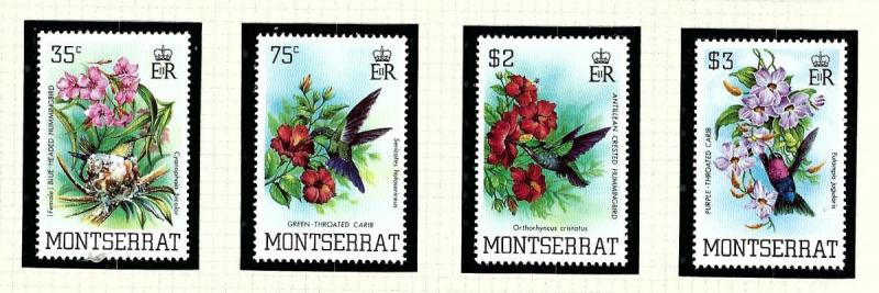 Montserrat 497-500 MNH 1983 Birds