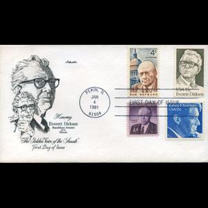 U.S.A. 1981 - FDC-1874 Dirksen