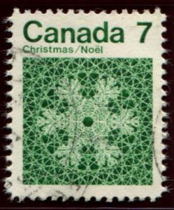 555 Canada 7c Snowflake, used