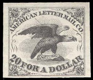 U.S. LOCALS 5L1  Mint (ID # 91348)