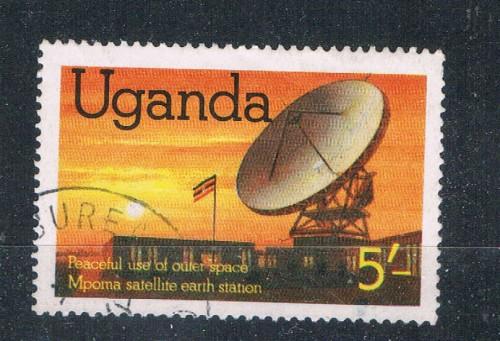 Uganda #337 Used Mpoma Satellite (U0208)