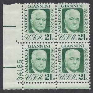 1400,MNH plate # 34185