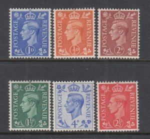Great Britain 280-285 MNH VF