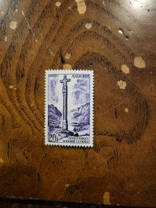 Stamps French Andorra Scott #134 nh