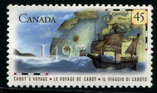 1649 Canada 45c John Cabot, used