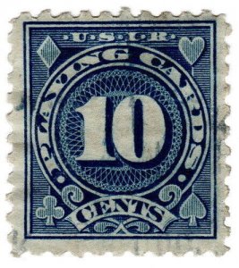 (I.B) US Revenue : Playing Cards 10c (1926)