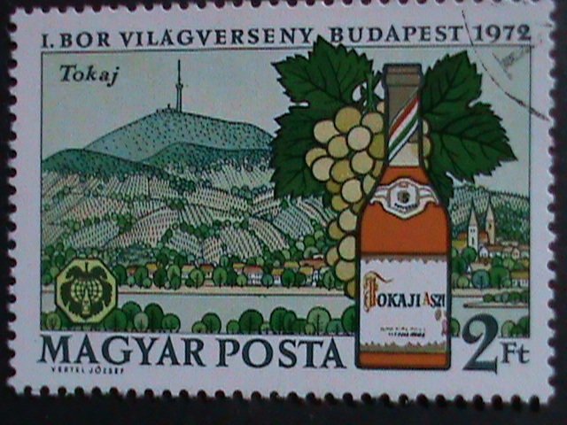 ​HUNGARY-CENTENARY OF UPU & WINERY FACTORY JUMBO LARGE  USE STAMPS VERY FINE