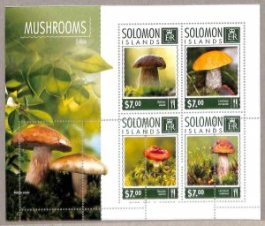 A4878 - SOLOMONS - ERROR MIPERF, small bow: 2014, mushrooms-