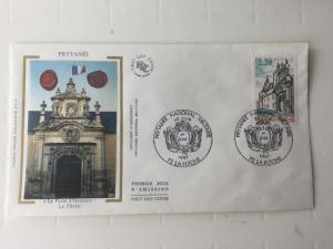 France Colorano silk FDC, 20 juin 1987, Prytanée national militaire