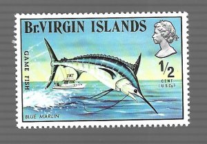 British Virgin Island 1972 - Mint NH - Scott #244 *