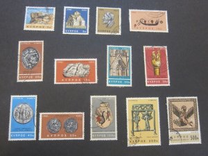 Cyprus 1966 Sc 278-90 FU