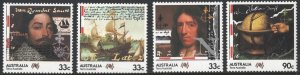 Australia SC#949-952 33¢-90¢ Bicentenary of Australian Settlement (1985) MNH