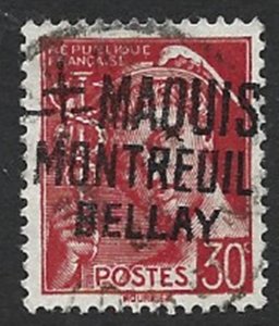 COLLECTION LOT A7 FRANCE RESISTANCE OVERPRINT