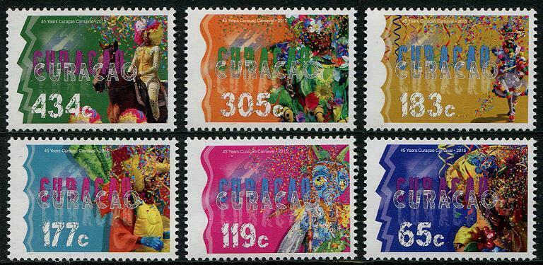 HERRICKSTAMP NEW ISSUES CURACAO Carnival 2015