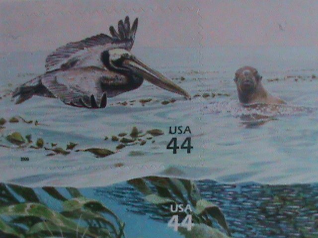 ​UNITED STATES-2009-SC#4423 KELP FOREST WILDLIFE- MNH FULL SHEET - VERY FINE