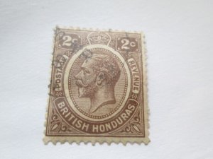British Honduras #93 used  2026 SCV = $2.00