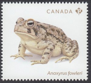 Canada - #3420b Endangered Frogs Single Stamp From Souvenir Sheet - 2024 - MNH