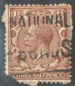 GREAT BRITAIN - SC #161 - USED FAULT - 1912 - Item GB590