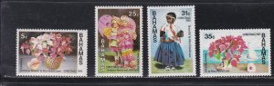 Bahamas # 588-591. Christmas - Paintings by Lowe, Mint NH, 1/2 Cat..